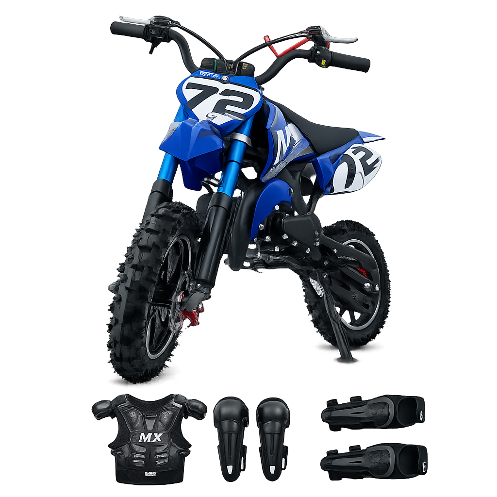 KAVO-DIRTBIKE-D2 49cc 2-Stroke Gas Kids Dirt Bike