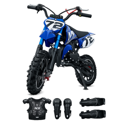KAVO-DIRTBIKE-D2 49cc 2-Stroke Gas Kids Dirt Bike