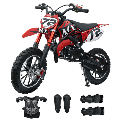 KAVO-DIRTBIKE-D2 49cc 2-Stroke Gas Kids Dirt Bike